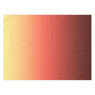 Red yellow Ombre . Tablecloth