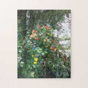 Red Yellow Orange Roses Jigsaw Puzzle