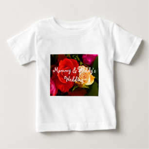 Red Yellow Rose Baby T-Shirt
