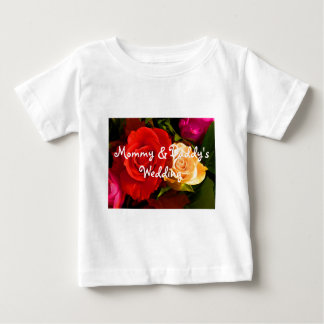 Red Yellow Rose Baby T-Shirt