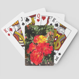 Red & Yellow Roses, Portland, Oregon Playing Cards
