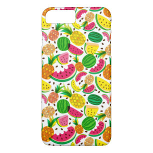 Red & Yellow Tropical Fruit Pattern Case-Mate iPhone Case
