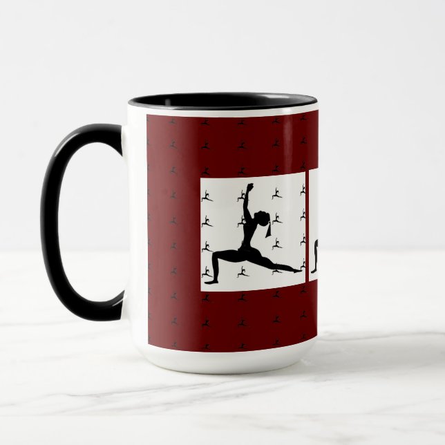 Red Yoga Mug (Left)
