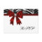 Red Zebra Red Bow RSVP