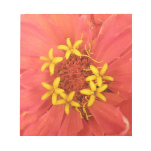 Red Zinnia Macro Notepad