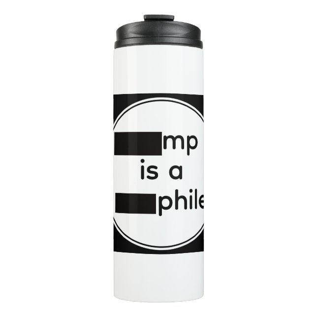 Redacted Thermal Tumbler (Front)