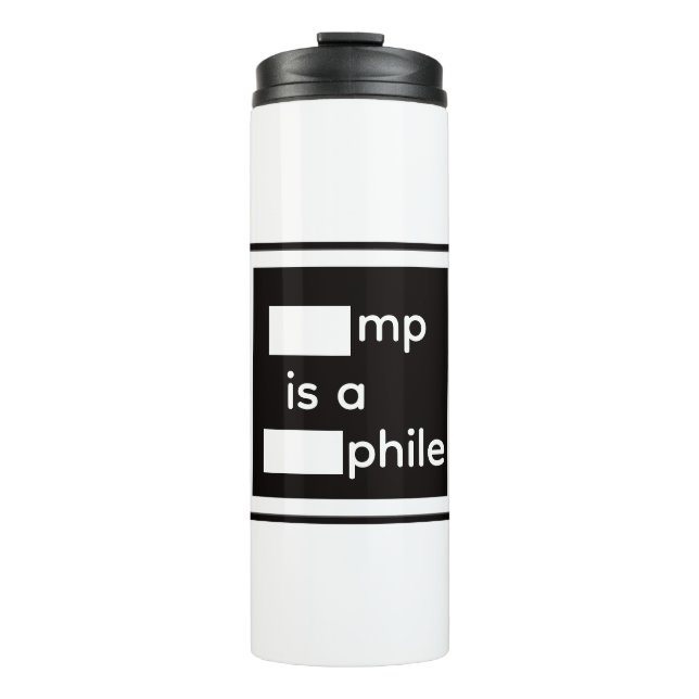 Redacted Thermal Tumbler (Front)