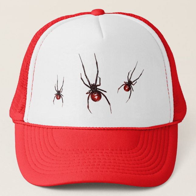 Redback Spider Trucker Hat (Front)