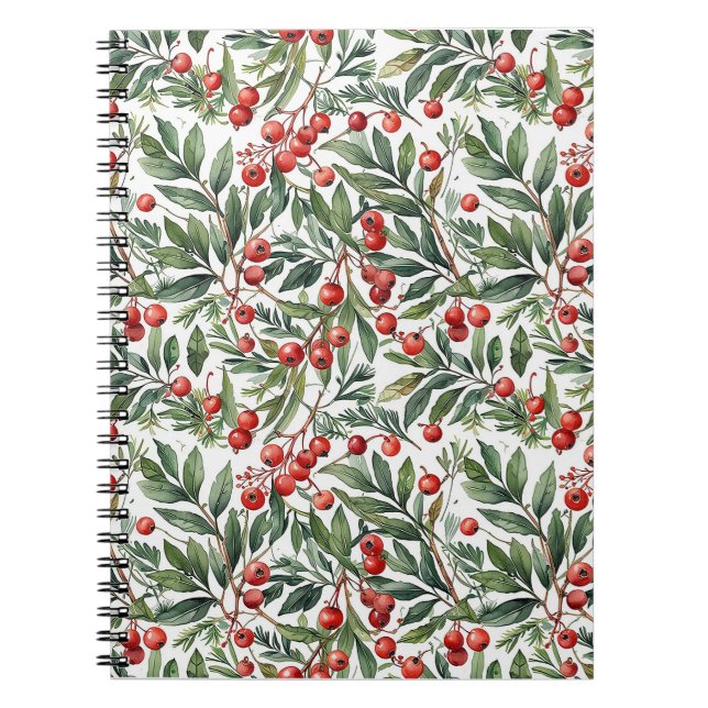 Redberry Christmas Notebook (Front)