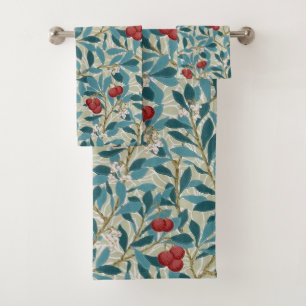 Redberry Tree, William Morris Bath Towel Set
