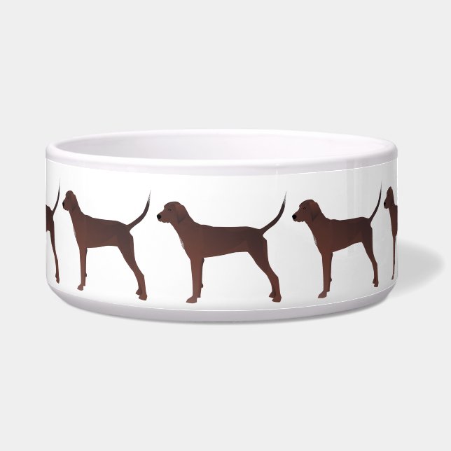 Redbone Coonhound Basic Breed Customisable Design (Front)