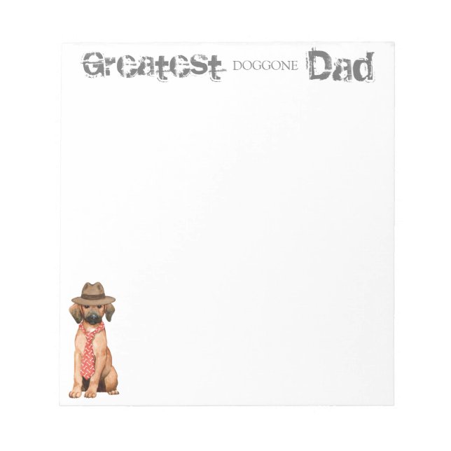 Redbone Dad Notepad (Front)
