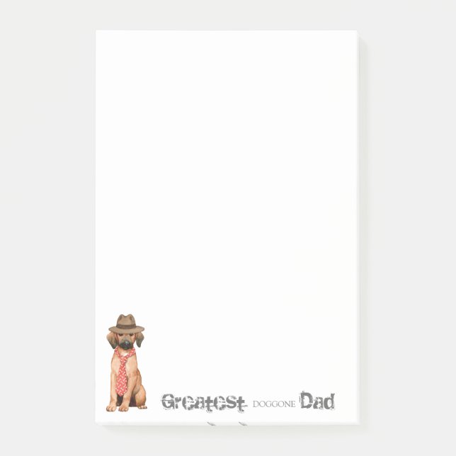 Redbone Dad Post-it Notes (Front)