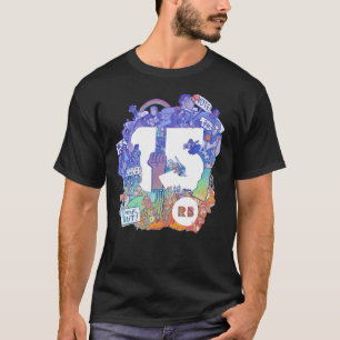 Redbubble&x27;s 15th Birthday artwork Classic T-Sh T-Shirt