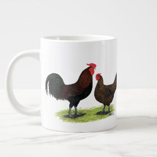Redcap Chickens Large Coffee Mug