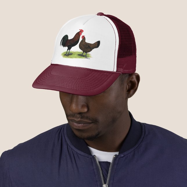 Redcap Chickens Trucker Hat (In Situ)