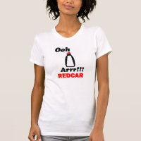 REDCAR T-Shirt Ooh Arrr!!! REDCAR penguin pirate