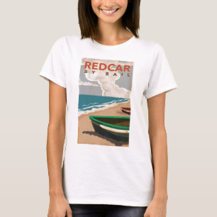 Redcar vintage travel poster T-Shirt