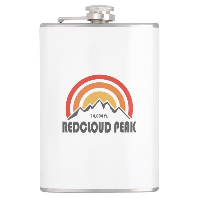 Redcloud Peak Hip Flask (Front)