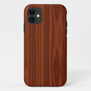 Reddish Brown Wood Grain Case-Mate iPhone Case