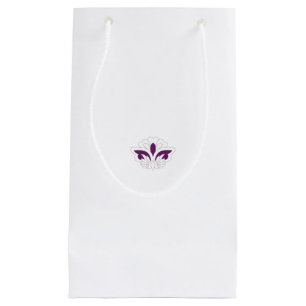 Reddish Magenta decorative Small Gift Bag