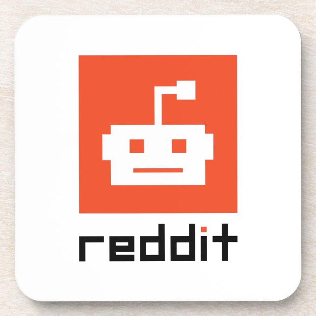 Reddit Art Logo Coaster (Front)