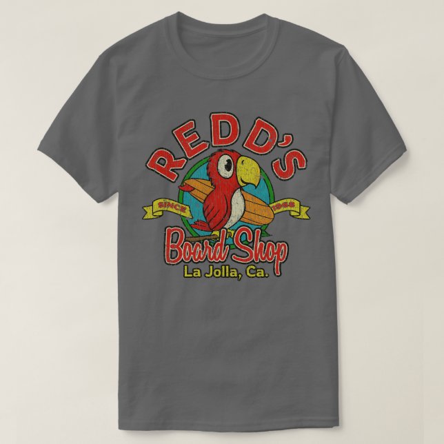 Redds Board Shop 1968 T-Shirt (Design Front)