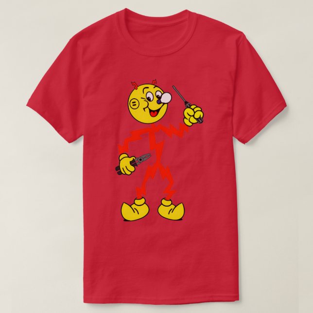 Reddy Kilowatt  (3)  T-Shirt (Design Front)