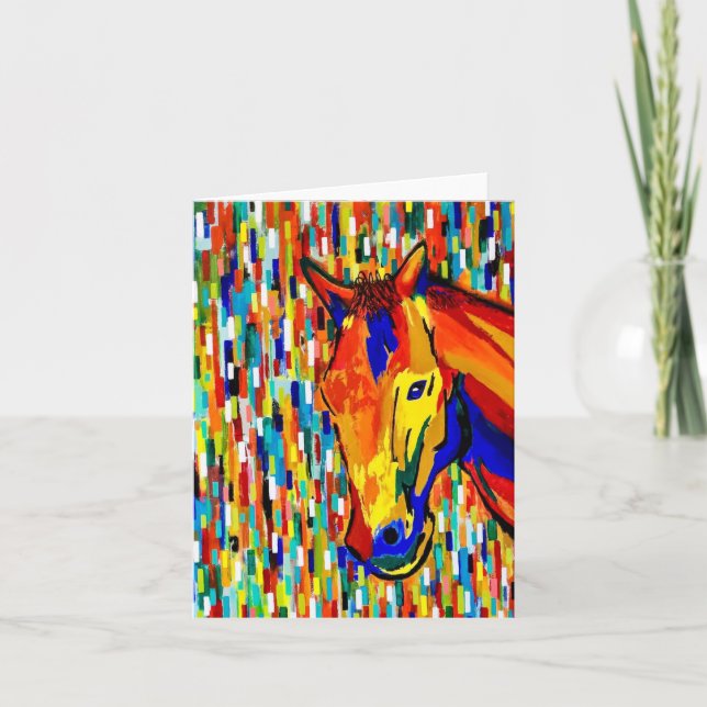 Reddy to Run Blank Notecard (Front)