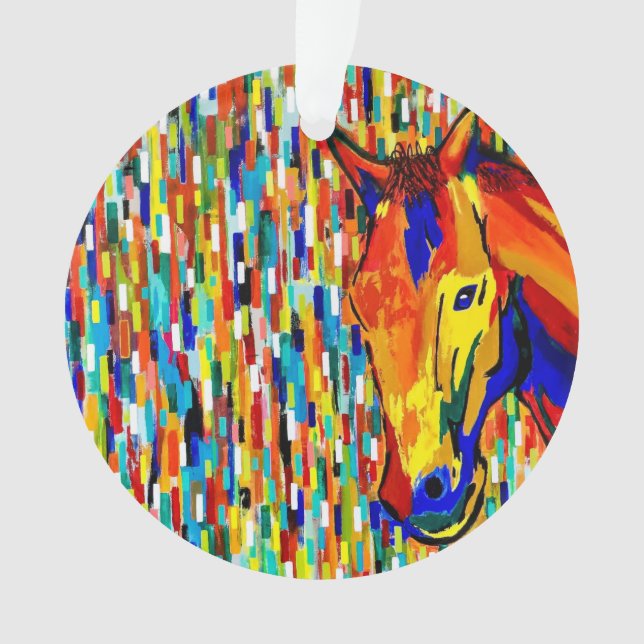 Reddy to Run Ornament (Front)