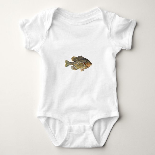 Redear Sunfish - Shellcracker Baby Bodysuit (Front)