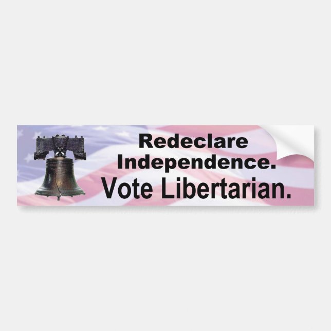 Redeclare Independence Bumper Sticker (Front)