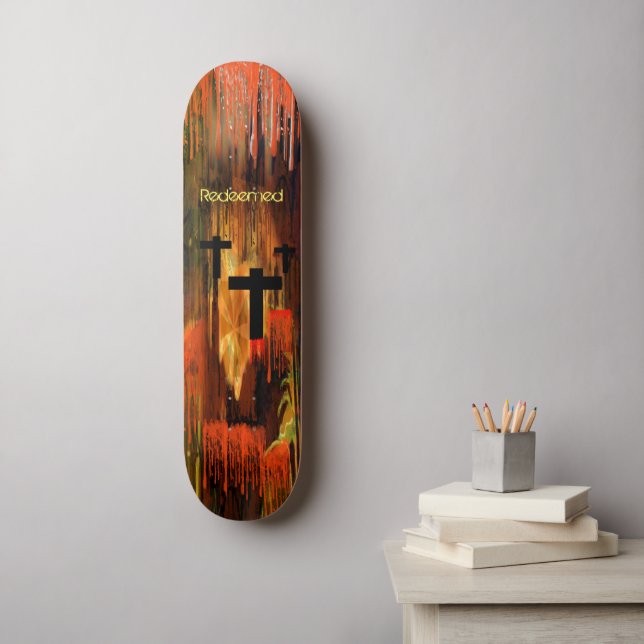 Redeemed Skateboard (Wall Art)