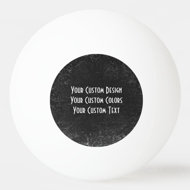 Redesign from Scratch - Create a Fully Customised Ping Pong Ball (Front)