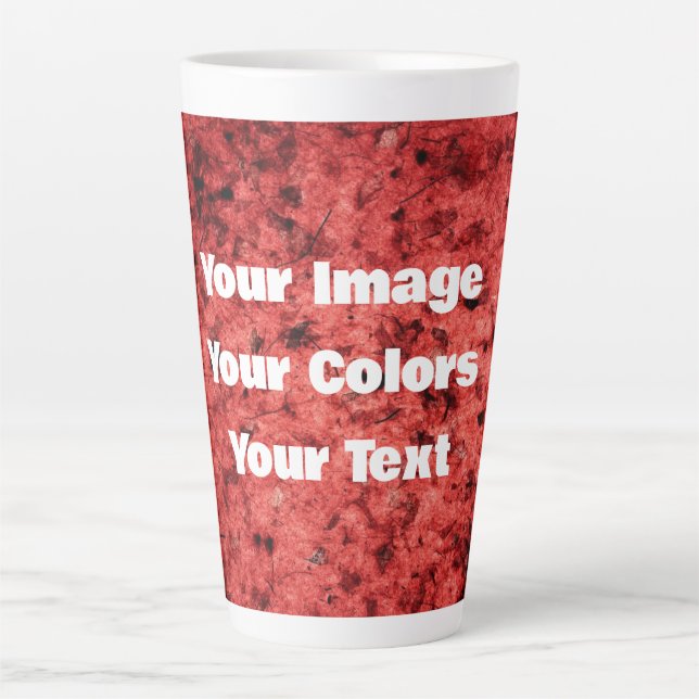 Redesign from Scratch - Create Your Own Latte Mug (Front)