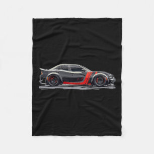 Redeye Dod Srt Cat Muscle Car Charger Bred Hell Sc Fleece Blanket