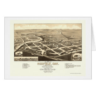 Redfield, SD Panoramic Map - 1883