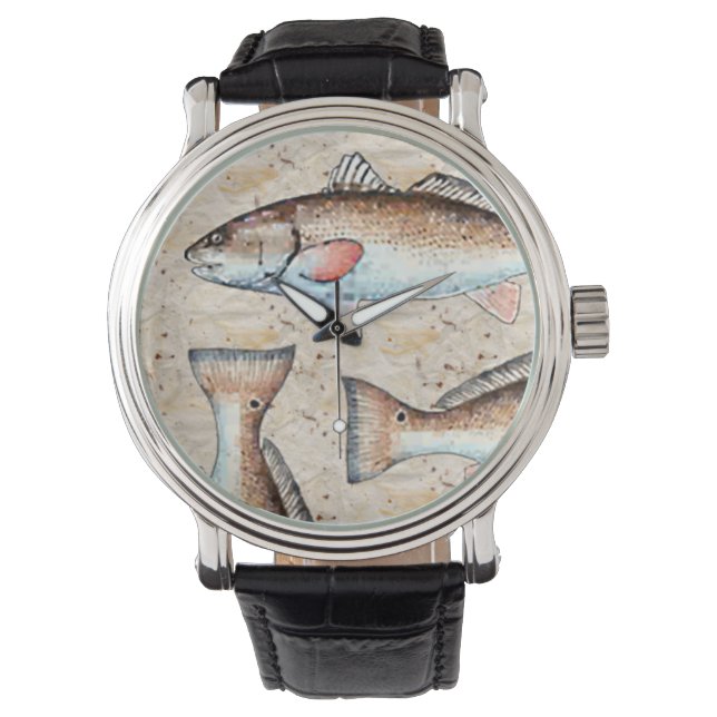 Redfish and tails watch (Front)
