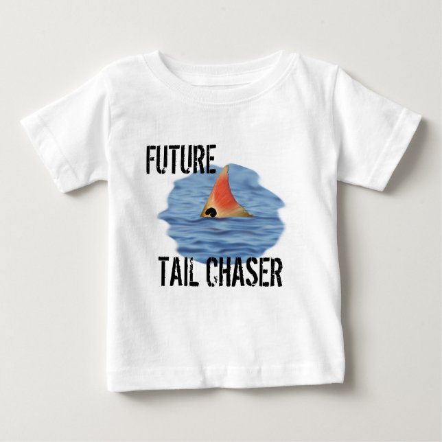 Redfish Funny Baby Fishing T-Shirt (Front)