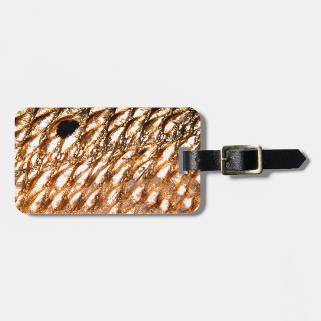"Redfish" - Red Drum by PatternWear© Luggage Tag (Front Horizontal)