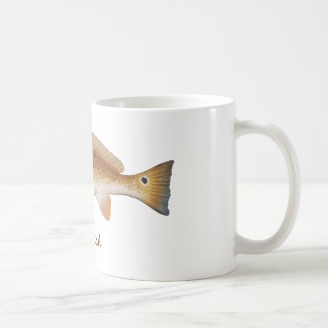 REDFISH, Red Fish Coffee Mug (Right)