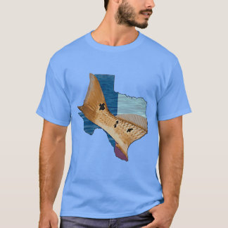 Redfish Teas Flag Fishing T-Shirt