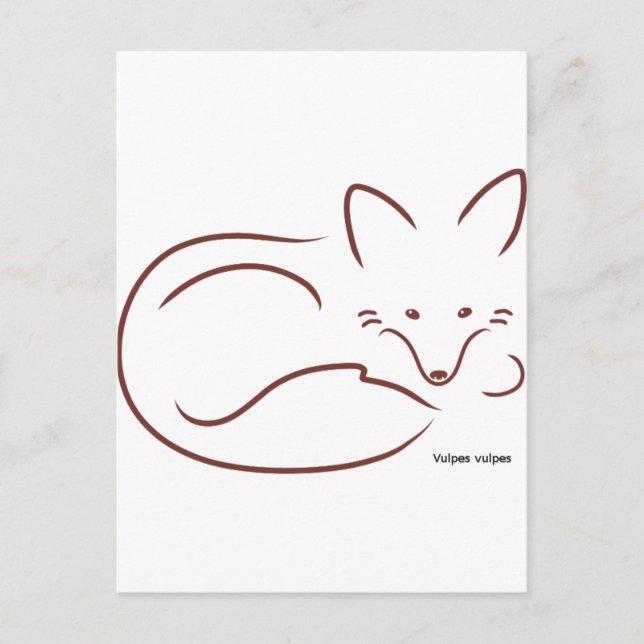 RedFox Postcard (Front)