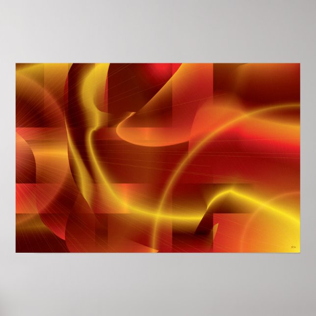 RedGold art print (Front)