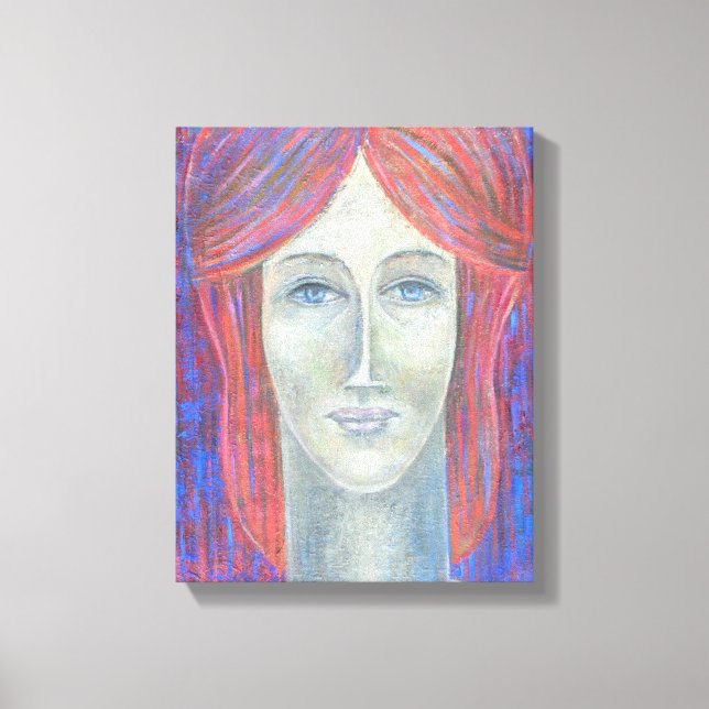Redhead 2012 canvas print (Front)