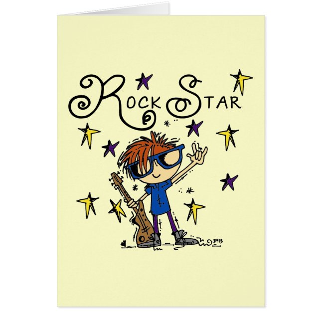 Redhead Boy Rock Star (Front)