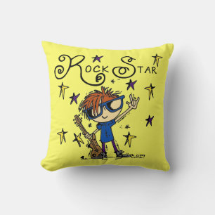 Redhead Boy Rock Star Cushion