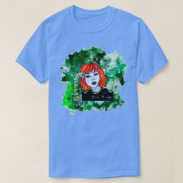 Redhead girl 30 T-Shirt (Design Front)