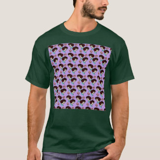 redhead girl pattern lilac T-Shirt