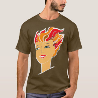 redhead girl redhead girl T-Shirt